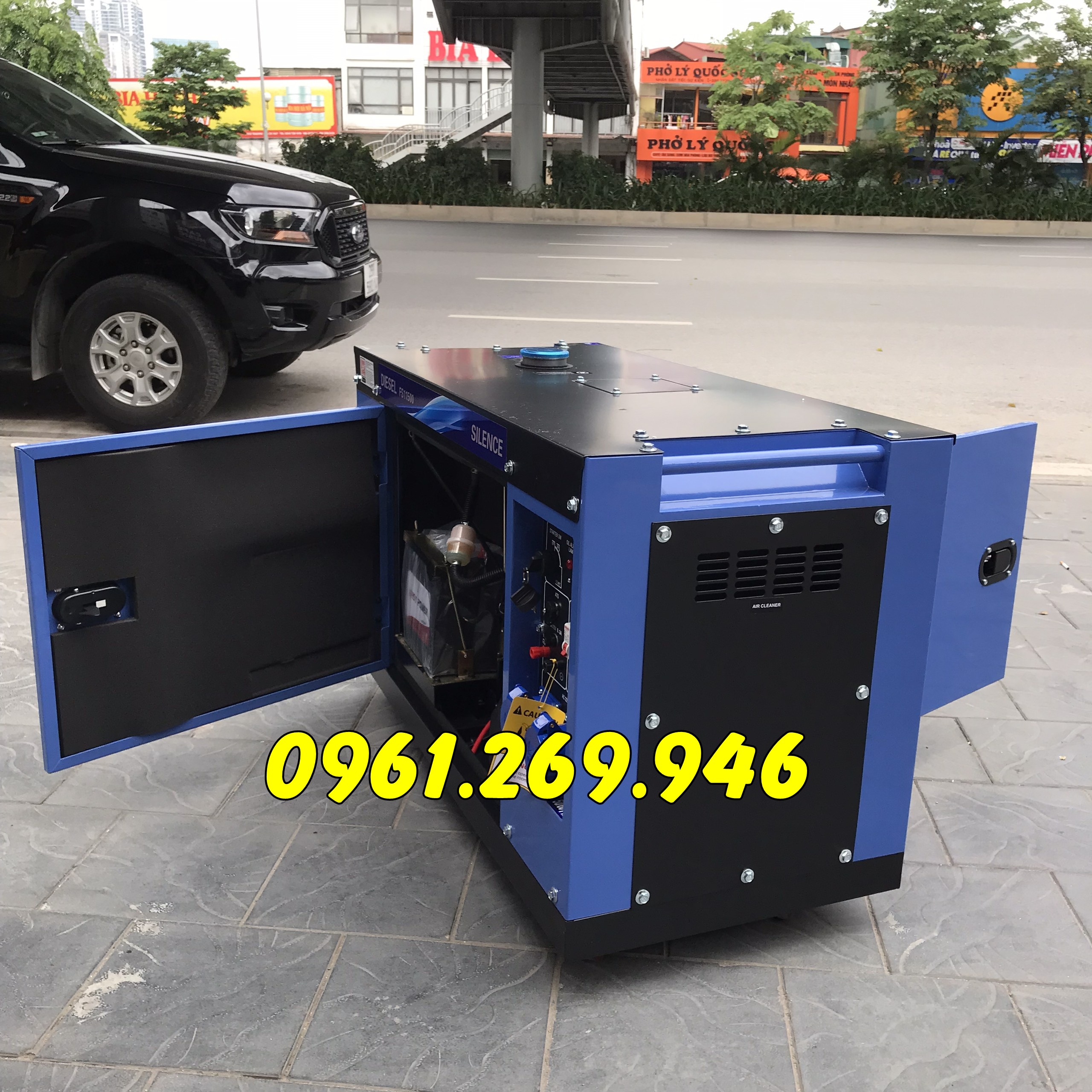 Máy phát điện 9kw 3 pha chạy dầu Easy Power FS11500-3